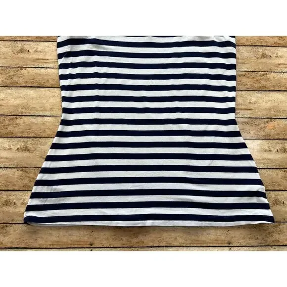 Express Striped Camisole Tank Top Navy White Size Small - Picture 3 of 8